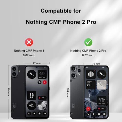 Image of Jasonyu Case for Nothing CMF Phone 2 Pro Leather Wallet Flip Cover with Card Holder,Kickstand, Magnetic Closure,TPU Shockproof Phone Case,Black