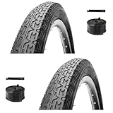 WHEELO 26 inch Cruiser Bike Tires Set: 2-Pack...