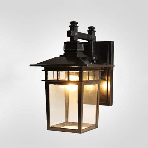 Preisvergleich Produktbild Meidn Wasserdichte Aluminiumwandleuchte im Freien IP44 Außenpatio-Gartenlichter Druckguss-Veranda-regendichte Rost-Wand-Licht-Industrie E27 Edison-Birnen-Leuchter für Landschafts-Terrassen-Gemeinschaf