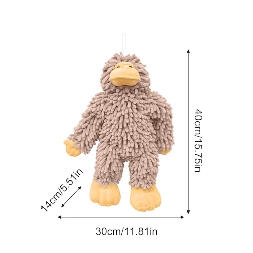 Serviette chenille animaux et maison - Boule de serviette cuisine bain séchage rapide - 6