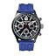 Black Case - R11 Blue Rubber Strap