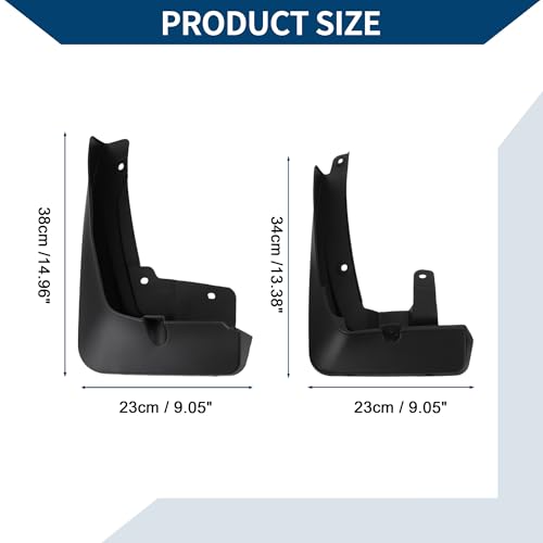 Image of Mud Flaps Splash Guards W /Mount Accessories for BMW IX3 2021-2022 Front and Rear Mud Guards 1 Set