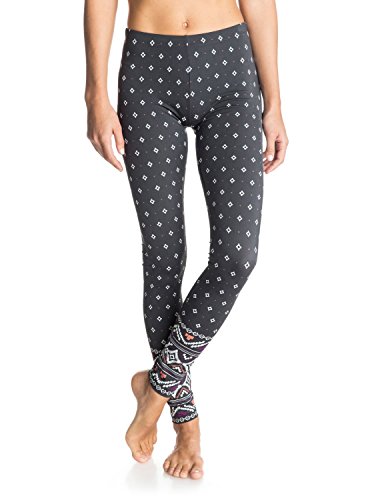 Roxy Junior's Boho Surf Legging Bikini Bottom, Id Surf Legging, Large