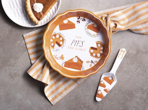 Mud Pie Thanksgiving Thanksgiving Pie Dish Set