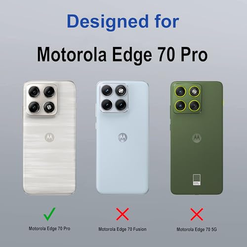 Image of amazon basics Back Case Cover for Motorola Edge 70 Pro | Scratch-Resistant Back Cover | Clear