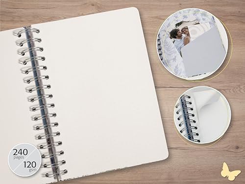 Carnet de notes à spirale SIGEL Jolie Curly Mint dot 120g 240p - 2
