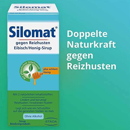 Silomat Eibisch und Honig Hustensirup gegen Reizhusten