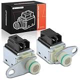 A-Premium Transmission Shift Solenoid (1-2 & 2-3) Compatible with Chevrolet Silverado 1500/2500/3500, Tahoe, Blazer, Express, C1500/2500 (Suburban) & More, Automatic 4 Speed Trans 2-PC Set