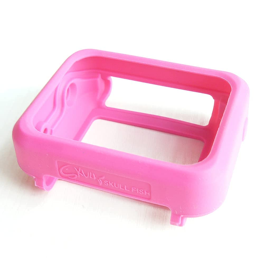 Coque de protection en silicone pour ordinateur de plongée Shearwater Peregrine/Peregrine TX (rose)