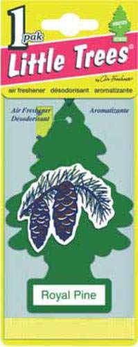 Image of LITTLE TREES Car Air Freshener | Hanging Paper Tree for Home or Car | Royal Pine | 24 Pack