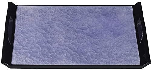 福井クラフト(Fukui Craft) ABS Obon 5-14-11 Tray Wave Training GC Coating SL, 36.5x27x2.8cm, purple (purple)