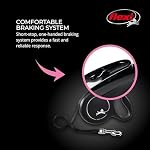 FLEXI New Classic Cord Retractable Dog Leash for Small Dogs up to 26 lbs. – 16 ft., Black | Tangle-Free Pet Walking Leash with One-Handed Brake, Pause, Lock|German Quality Product - Image 4