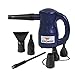 XPOWER A-2 Cyber Duster Electric Air Duster for Dusting, Drying, Inflating, Car Detailing, Computer, Leaf Blowing, 90 CFM, 7 Nozzles + 2 Brushes, High Performance Motor, Eco-Friendly, Navy Blue