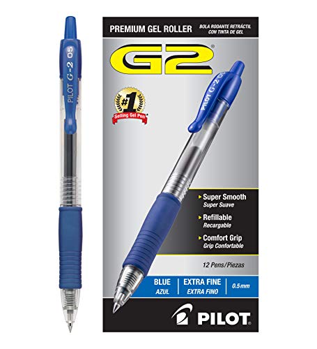Bolígrafos gel Pilot G2 Premium 12 unidades caja 2 pack miniatura 2