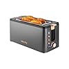   Mecity-4-Slice-Toaster-Long-Slot-Toaster-With-Warming-Rack-BagelDefrostReheat-FunctionsWarming-Rack-Crumb-Tray-6-Browning-Settings-Extra-Wide-Long-Slots-Stainless-Steel-1300WGrey