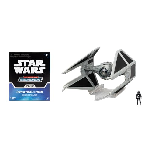 Star Wars Micro Galaxy Squadron TIE Interceptor (Armada Edition) Mystery Bundle - 3-Inch and 2.5-Inch Vehicles with Accessories (Amazon Exclusive)