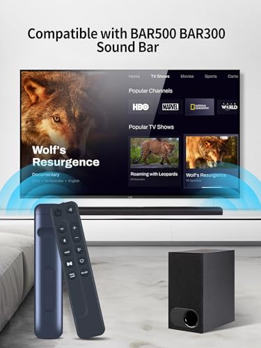Télécommande compatible JBL BAR 500 BAR 300 noire de rechange - 2