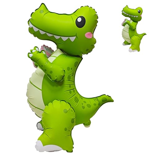 Self Standing 4D Crocodile Balloons Shaped Animal Foil Inflatable...
