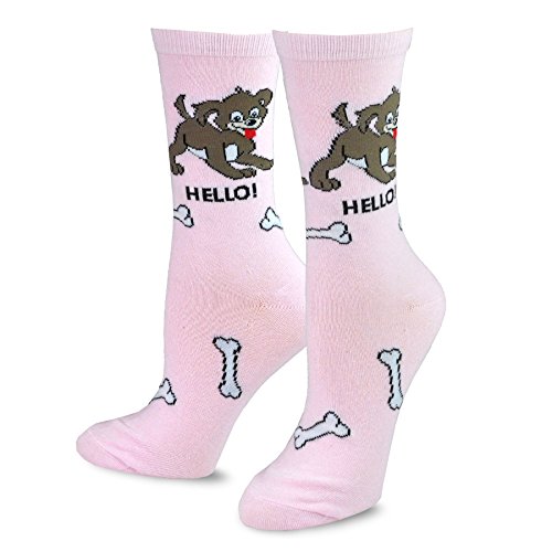 Teehee Meias divertidas para amantes de gatos, meias para amantes de cães, meias de novidade, meias