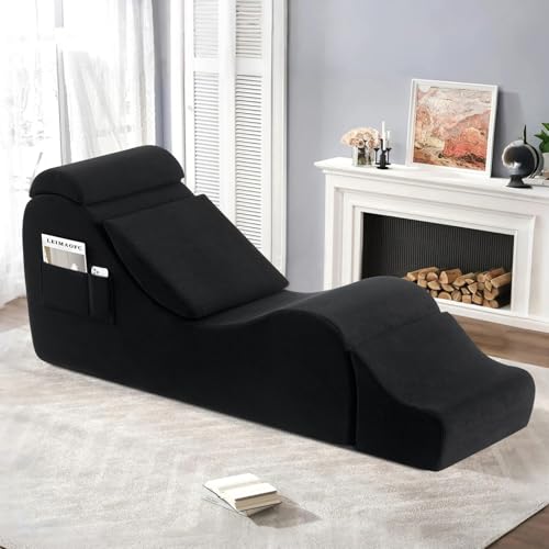 Yoga Chair Lounge with Ottoman