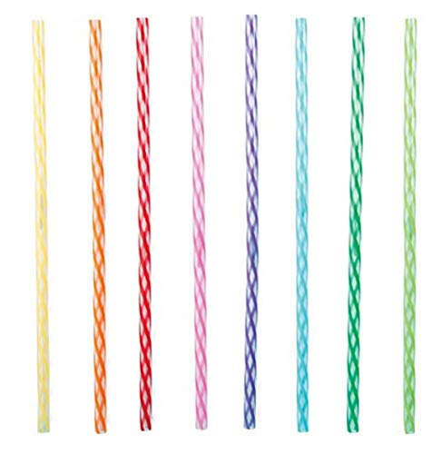 Kikkerland Rainbow Reusable Straws miniatura 1
