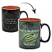 Produktbild Lord of The Rings Thermoeffekt Tasse Sauron - schwarz-rot, Bedruckt, aus Keramik, Fassungsvermögen ca. 460 ml.