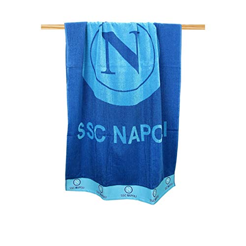 TELO MARE SPUGNA SSC NAPOLI 90x170 AZZURRO VARIANTE 4
