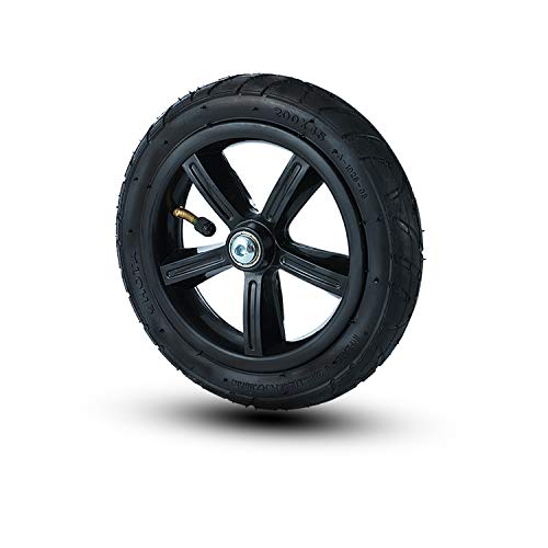 Knee Scooter 8 inch All-Terrain Pneumatic Tires Wheel for RINKMO All Terrain Knee Scooter - Package Includes 1PCS Bearings Tire