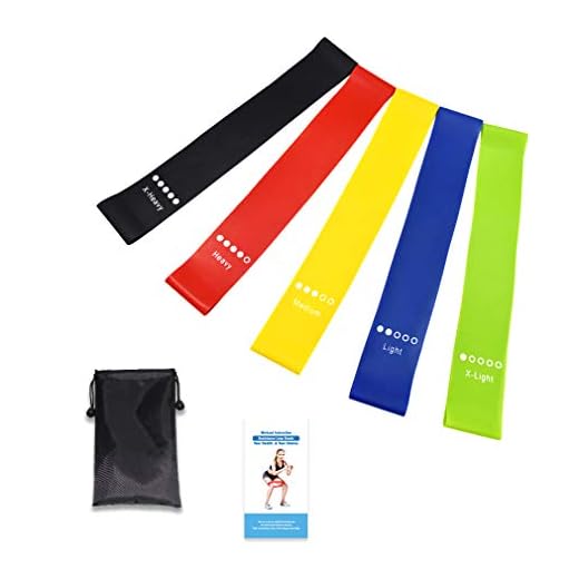 Versatile 5-Level Resistance Bands Set