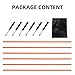 6Pcs 5FT Agility Poles for Soccer,Basketball,Football,Dog,Horse Training-Adjustable Speed and Agility Training Equipment Sports Training Sticks with Ground Spring Nails and Storage Bag (Orange)