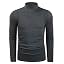 Mock Neck-dark Grey