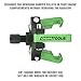 OEMTOOLS 25090 Harmonic Balancer Puller Kit, Adjustable 3-Jaw Puller Fits Most Late Model Vehicles, Forcing Screw Fits a 3/8” Square Drive, Includes 4 Forcing Rods