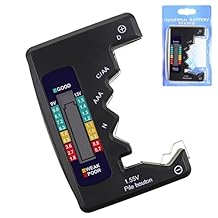 Digital Universal Battery Tester Battery Checker for All Battery C AA AAA D N 9V 6F22 1.5V Button Cell Small Mini Batteries