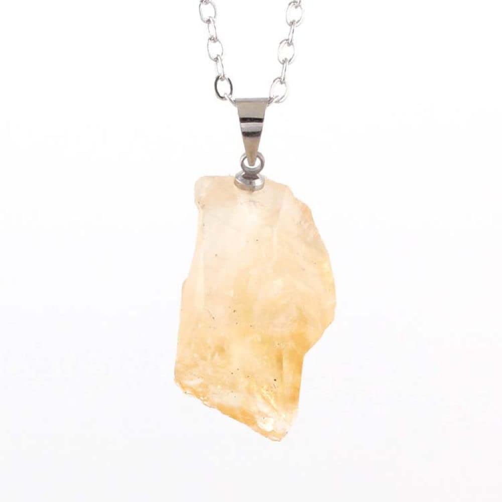 Collana Con Pendente In Cristallo Dei 7 Chakra – Pietre Naturali In Resina, Cordino Regolabile In Pelle, Ipoallergenica, Colore Oro Antico - 2