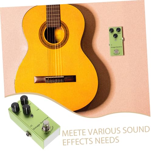 Pédale multi-effets pour guitare électrique avec mini kit d'effets et indicateur