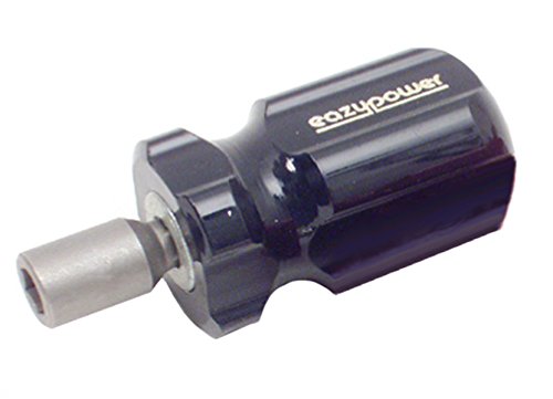 Image of Eazypower 30471 1-Pack 9mm Magnetic Screwsetter Screwdriver, 2-1 /2-Inch Long