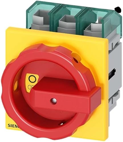 Siemens 3LD5 - Separador de 3 pines, 63 A, 63 A, Sentron, cerrado, clase J, tama