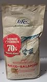 life dog - adult all breed ricco di salmone con riso e orzo integrale 2kg