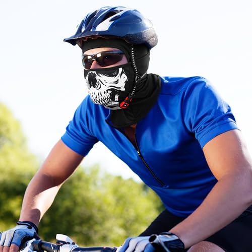 Image of Balaclava Ski Mask, Sun UV Protection Breathable Full Head Face Mask for Men Women Skiing Cycling