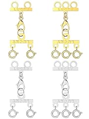 4PCS Gold and Silver Clasps