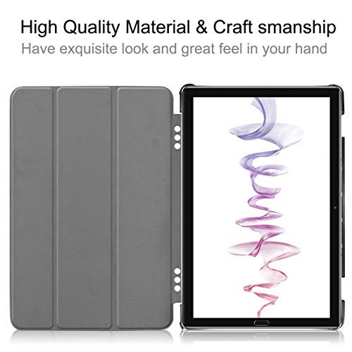 Coque Huawei MediaPad M6 10.8 en simili cuir avec support rabattable