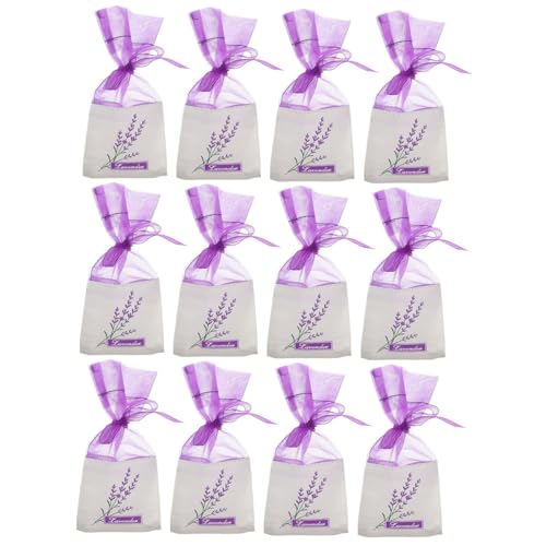 Bolsas aromáticas de lavanda en algodón color púrpura miniatura 1