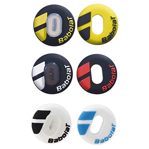 Babolat Custom Damp Vibration Dampener - Black/Yellow