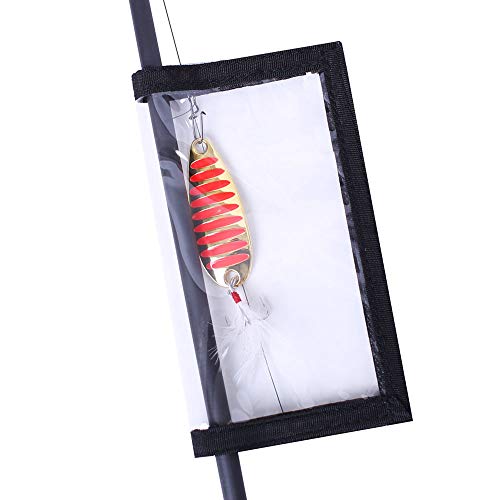 Raprance Fishing Lure Wraps 4 Packs Clear PVC Lure Covers(L) Cover