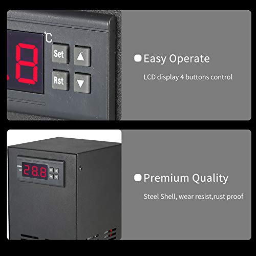 image for Kecheer Aquarium Chiller 35L 70W Water Chiller Cooling System LCD Disp