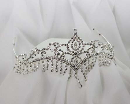 Sunnywood 4044 4 Rhinestone Tiara