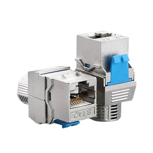 Coupleur RJ45 Cat8 blindé en zinc pour un réseau Ethernet ultra-performant
