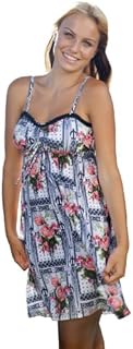 Point Conception Junior's Modern Rose (2WC) Bandeau Dress With Soft Cups XXL White/Coral