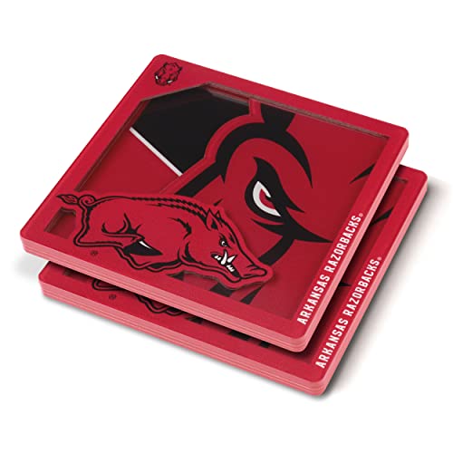 Image of YouTheFan NCAA NCAA 3D Logo Series Coasters