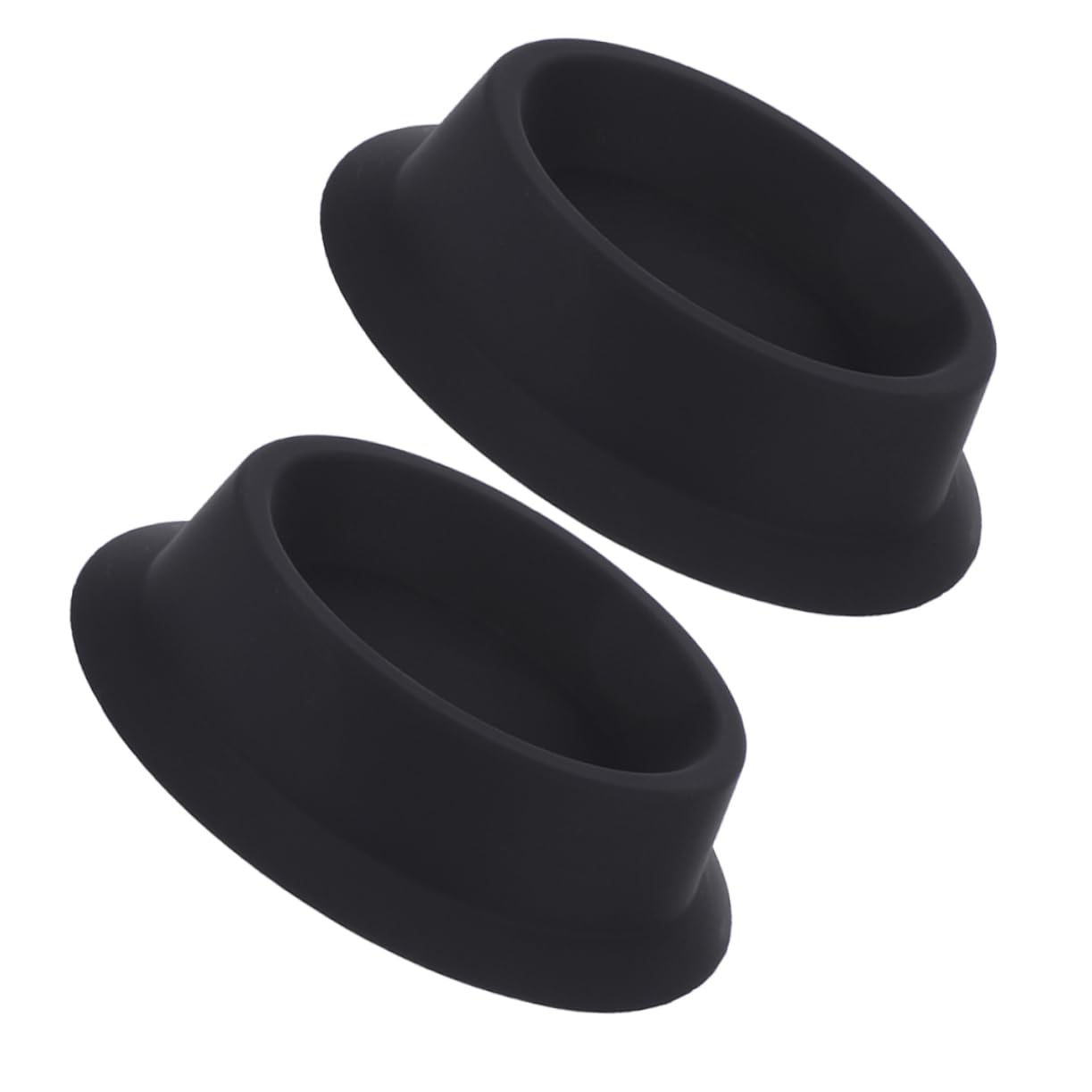 TOVINANNA 2pcs Silicone Foaming Bowl Lightweight Durable Shaving Cup for Men for Beard Cleaning Grooming at Home Travel Versatile Barber Supplies
